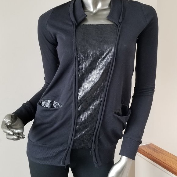 Black sequins top - Picture 4 of 4